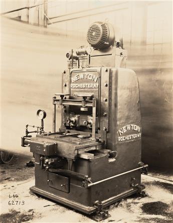 (INDUSTRY) Three albums with nearly 400 photographs of machinery from the Consolidated Machine Tool Corporation of America, Rochester,